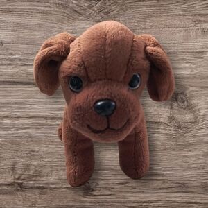 Our Generation Chocolate Lab Labrador Retriever 6"  Plush Toy Stuffed Dog Brown